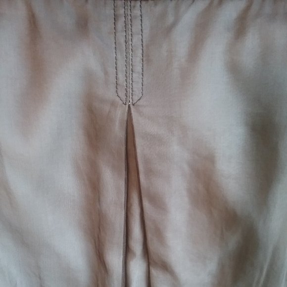 Hugo Boss Skirt | A-line Brown Sheer Overlay | 10 - Picture 9 of 12